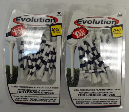 Tee Evolution Golf Blanco Negro