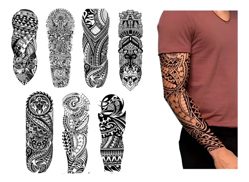 comprar 4 Tatuagens Temporária A Prova D'água Vários Modelos 17x48cm
