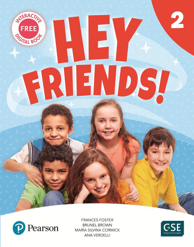 Hey Friends 2 - Pupil´s Book And Workbook -  Pearson