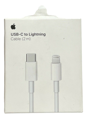 Cable Usb-c A Lightning Original Apple 2m iPhone 13 12 11