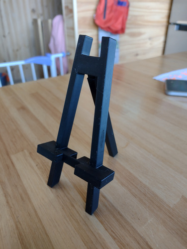 Porta Celular Con Forma De Atril De Pintor