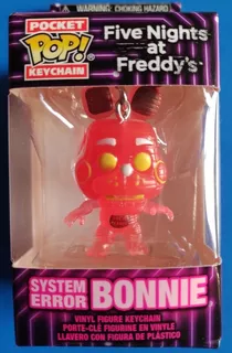 Pop Keychain Fnaf S7 System Error Bonnie