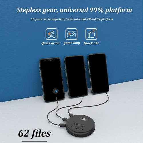 Phone Auto Tapper 62 Speed Device Screen Clickers 2 Cabeza