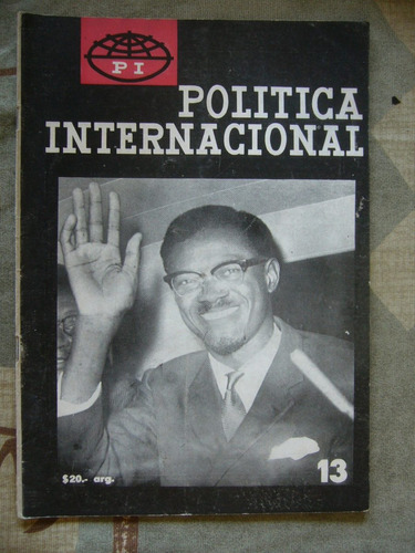 Politica Internacional Nº 13 / 1961 / Asesinato De Lumumba