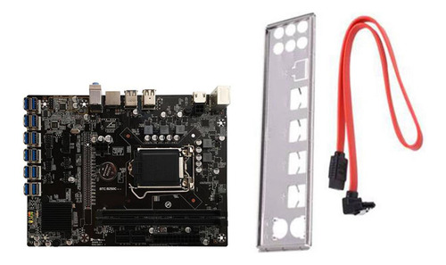 Placa Base De Máquina De Minería B250 Btc Atx Lga1151 12 Gra