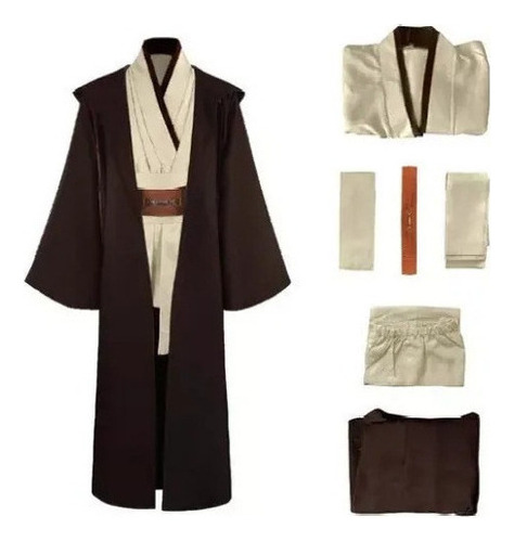 Juego Completo De Cosplay De Obi-wan Kenobi Star Wars