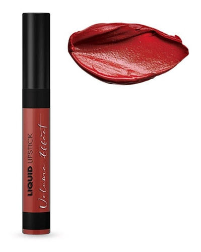 Labial Liquido Efecto Volumen 43 Chili Red X10gr Idraet