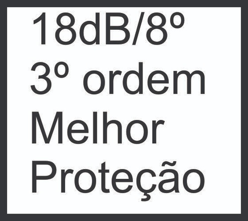 8 Divisor De Frequencia P/ Driver D4400 Ti 18db Jbl