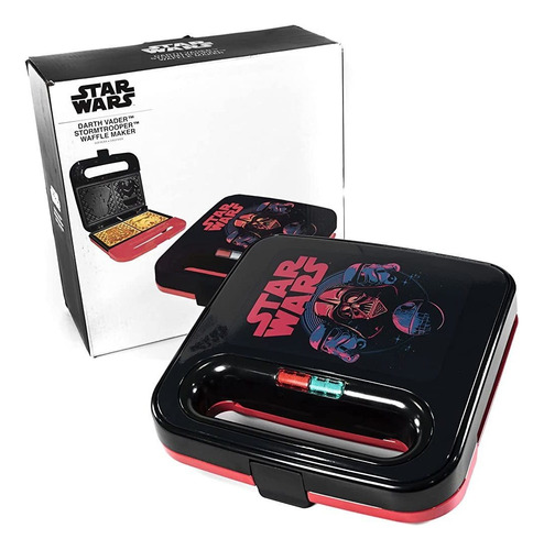 Uncanny Brands Star Wars Waffle Maker - Darth Vader & Stormt