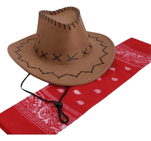 Sombrero Vaquero Para Niño En Gamuza Talla Unica Toy Story