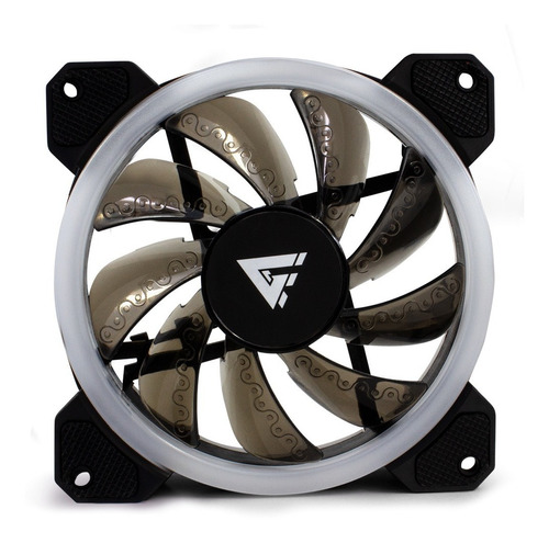 Ventildor Gamer Gamefactor Fg400 Rgb 120mm Con Doble Anillo