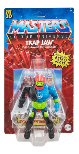 Figura Trapjaw Motu Origins Retro Masters Of The Universe