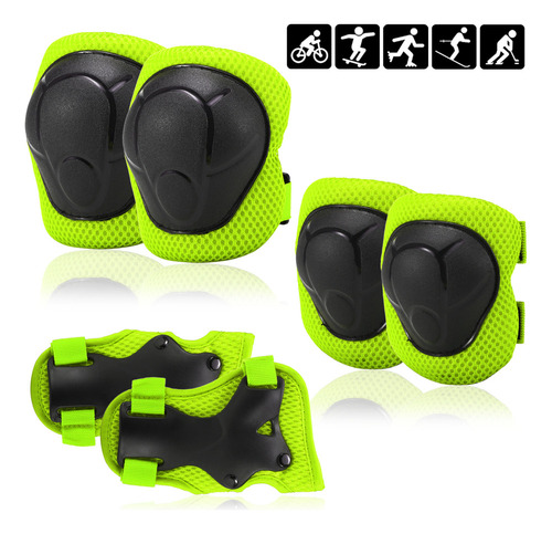Para Equipo De Protección Para Patinar, Almohadillas Para