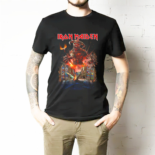 Camiseta Iron Maiden  The Beast