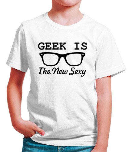 Polo Niño Geek Is The New Sexy (d0539 Boleto.store)