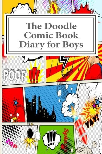 The Doodle Comic Book Diary For Boys (activity Drawing  Y  C