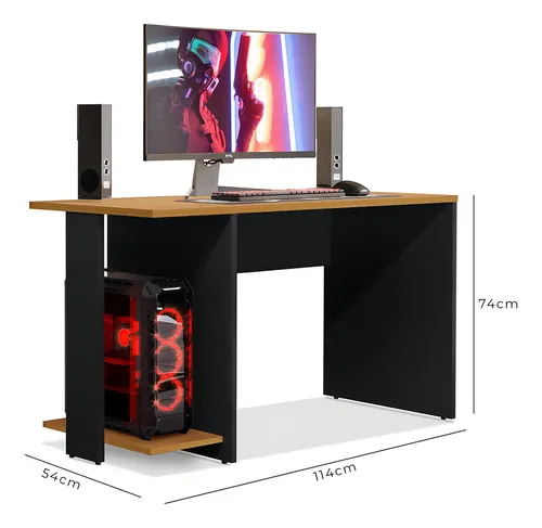Armario para PC Gamer con Space Color Negro/Nature Valorant