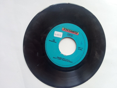 Vinilo Single Promocional Yordano Madera Fina 