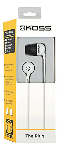 Audifonos Internos Koss The Plug Blanco