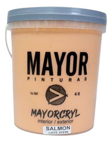 Mayorcryl Color Salmon 4lt 
