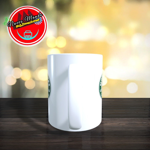 Taza Blanca Sailor Moon, Diseño Starbucks