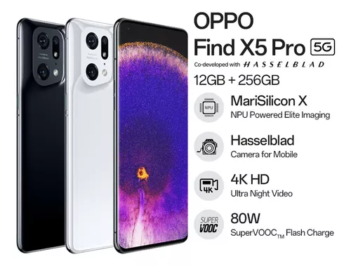 OPPO Find X5 Lite - 256GB - Negro Estrellado (Libre) (Dual SIM)