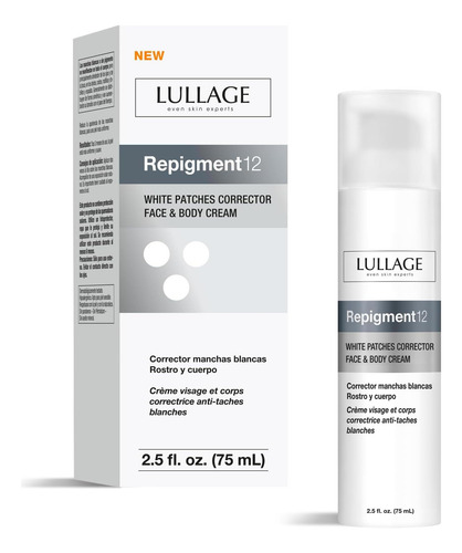 Repogmento De Lullage12 Patches Blancos Crema Corrector Para