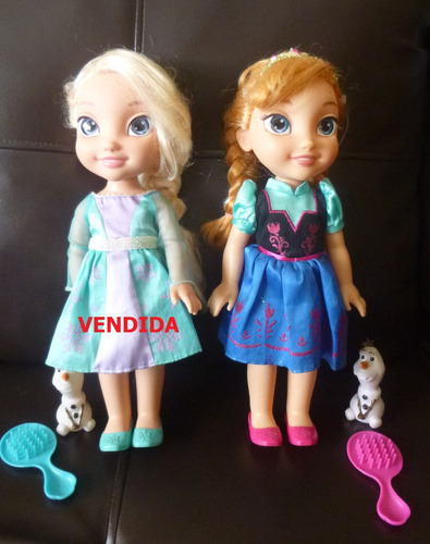 Muñecas Disney Frozen Anna Y Elsa Usadas