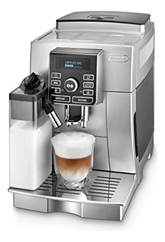 Máquina De Café Exprés Automática Delonghi Digital S Silver