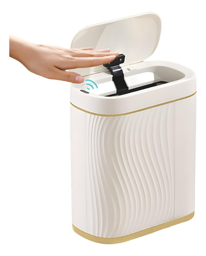 Papelero Basurero Baño Automático Sensor Inteligente Cepillo