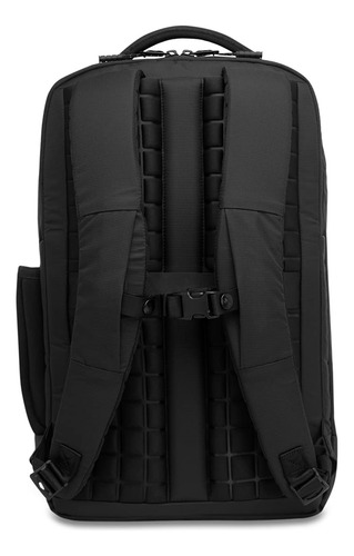 Timbuk2 Authority Laptop Backpack Deluxe, Eco Black Deluxe Color Negro Diseño De La Tela Liso