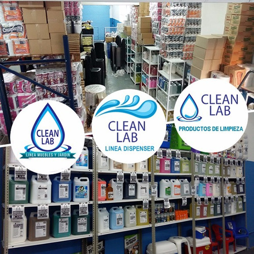 Gel Con Lavandina Baños Y Cocinas Oferta 3 X 5 Lts Clean Lab