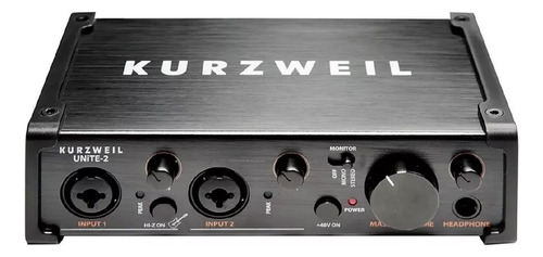 Placa Interfaz Audio Kurzweil Unite2 Usb 24bit/96khz Phantom