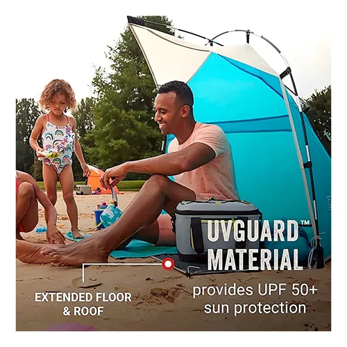 Toldo Carpa Plegable Playera 2 Personas Camping Con Estuche