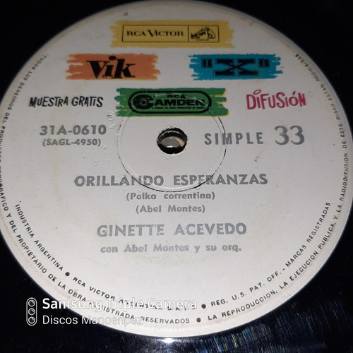 Simple Ginette Acevedo Rca Victor C16