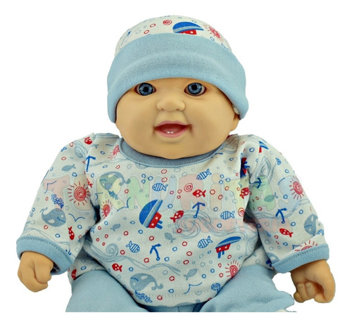 Bebe Muñeco Bebote Bauty Suave Recien Nacido Infantil Rg