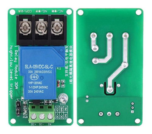 Modulo Relay 5v 30a Relevador 1 Canal Optoacoplador Arduino