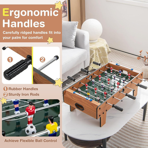 Mini Mesa De Futbolito De 27 PuLG. Foosball T&s