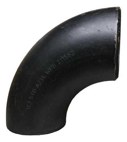 Codo Soldable 4 X 90 De Acero Al Carbón C-40 4 Piezas