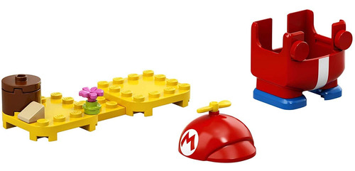 Paquete De Potenciadores Lego Super Mario Propeller Mario 71