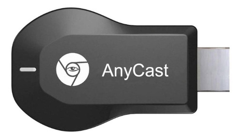 Tv stick AnyCast M4 Plus Full HD 128MB preto com memória RAM de 128MB