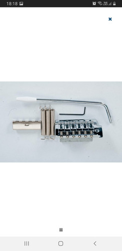 Ponte Tremolo Para Guitarra Strato Phx Completa Cromada Loja