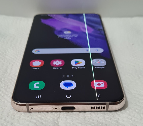 Samsung Galaxy S21 Plus 5g 256gb Lilás(com Linhas Verticais) (Usado)