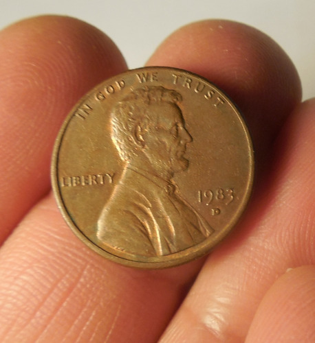 Moneda 1 Centavo. Estados Unidos 1983