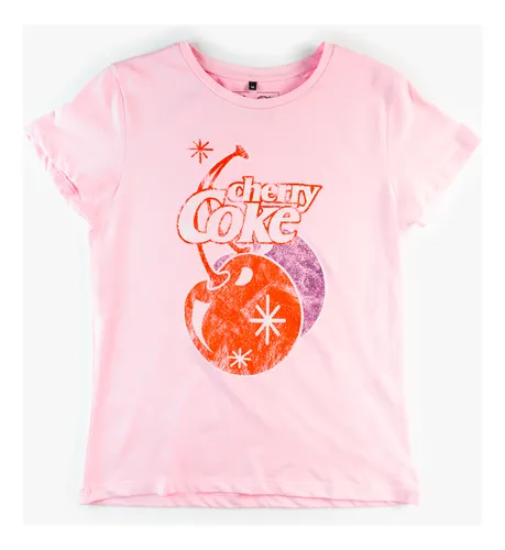 Polera Mujer You Coca Cola Cherry Rosado