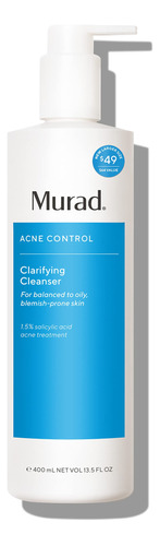 Murad Limpiador Facial Clarificante, Control Del Acné, Ác.