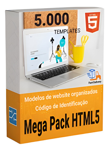 Mega Pack 5.000 Templates-sites Prontos Html5 Bootstrap Css