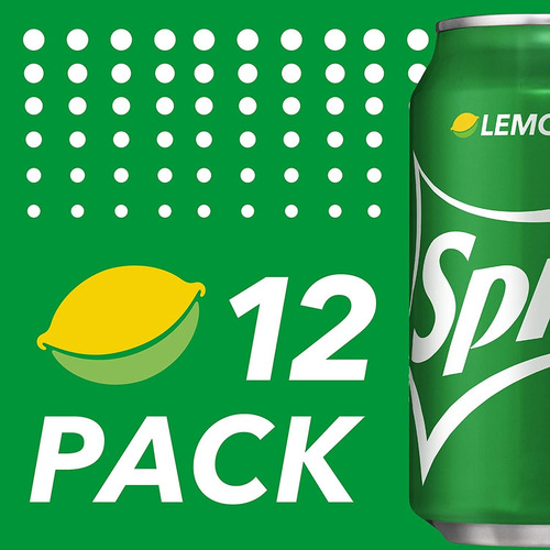 Sprite, Refresco De Lima Limón, 12 Oz (paquete De 12)