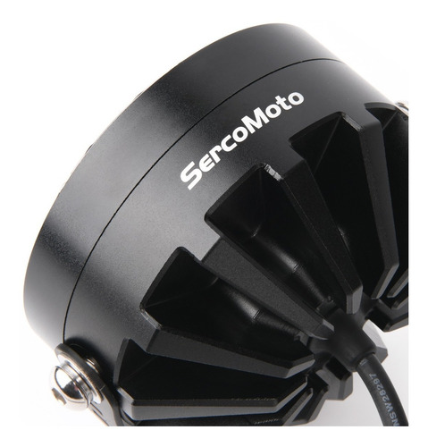 Imagen 5 de 9 de Kit Faros Led Sercomoto Sm7121s Premium Motos Bmw Gs Ktm