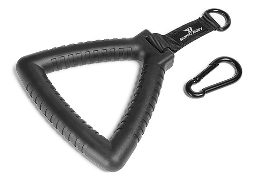 Bionic Body Tri-grip Sola Manija Con Mosqueton Clip Entrena